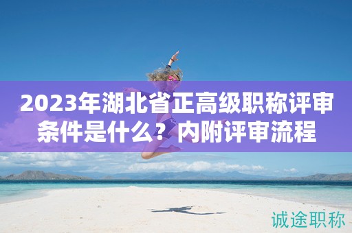 2023年湖北省正高级职称评审条件是什么？内附评审流程