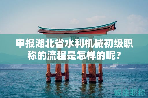 申报湖北省水利机械初级职称的流程是怎样的呢？