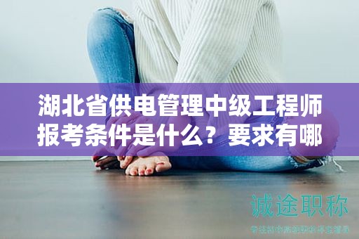 湖北省供电管理中级工程师报考条件是什么？要求有哪些？
