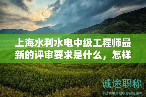 上海水利水电中级工程师最新的评审要求是什么，怎样做才能通过？