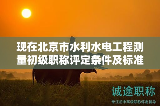 现在北京市水利水电工程测量初级职称评定条件及标准是啥？