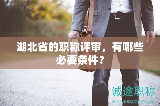 湖北省的职称评审，有哪些必要条件？