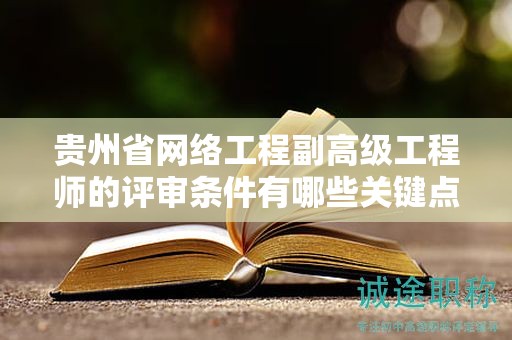 贵州省网络工程副高级工程师的评审条件有哪些关键点？