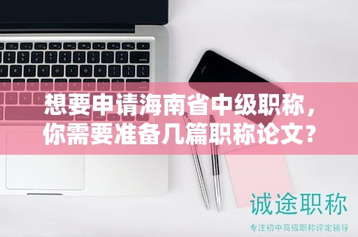 想要申请海南省中级职称，你需要准备几篇职称论文？
