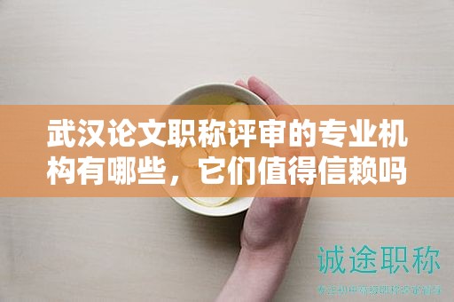 武汉论文职称评审的专业机构有哪些，它们值得信赖吗？