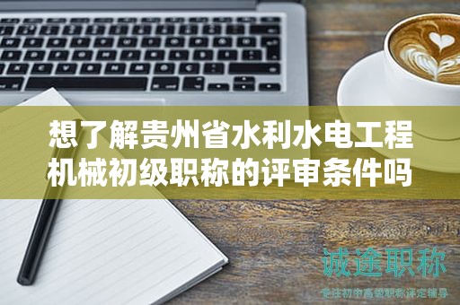 想了解贵州省水利水电工程机械初级职称的评审条件吗？