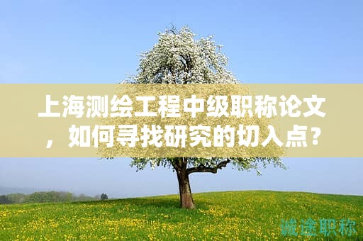 上海测绘工程中级职称论文，如何寻找研究的切入点？