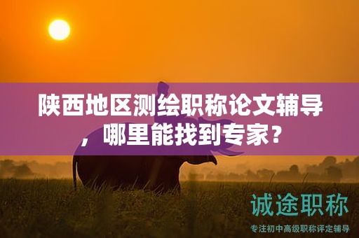 陕西地区测绘职称论文辅导，哪里能找到专家？