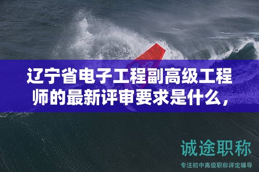 辽宁省电子工程副高级工程师的最新评审要求是什么，如何确保满足要求？