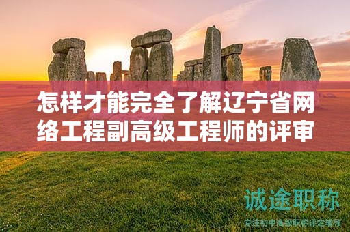 怎样才能完全了解辽宁省网络工程副高级工程师的评审条件并成功申请？