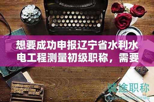 想要成功申报辽宁省水利水电工程测量初级职称，需要遵循哪些流程？