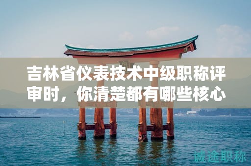 吉林省仪表技术中级职称评审时，你清楚都有哪些核心条件吗？