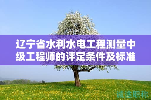 辽宁省水利水电工程测量中级工程师的评定条件及标准是怎样的？