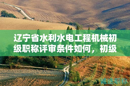 辽宁省水利水电工程机械初级职称评审条件如何，初级和中级有何不同？