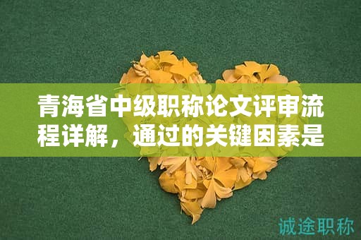 青海省中级职称论文评审流程详解，通过的关键因素是什么？