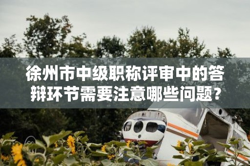 徐州市中级职称评审中的答辩环节需要注意哪些问题？