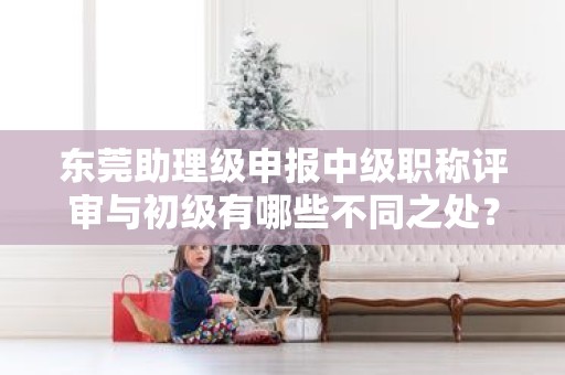 东莞助理级申报中级职称评审与初级有哪些不同之处？需要注意什么？