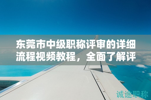 东莞市中级职称评审的详细流程视频教程，全面了解评审过程。
