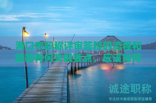 海口市职称评审答辩的流程和策略有何关键要点，应该如何准备？