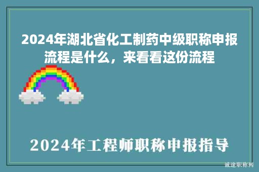 2024年湖北省化工制药中级职称申报流程是什么，来看看这份流程