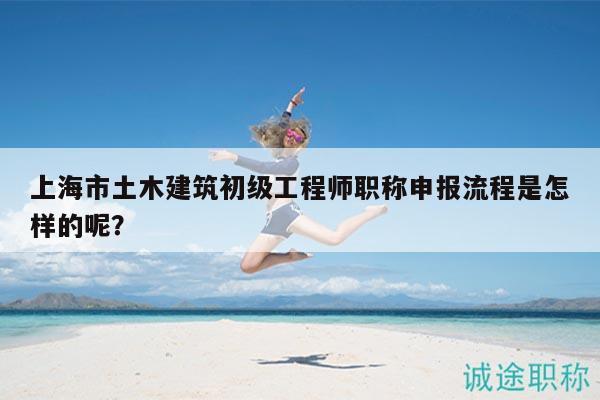 上海市土木建筑初级工程师职称申报流程是怎样的呢？