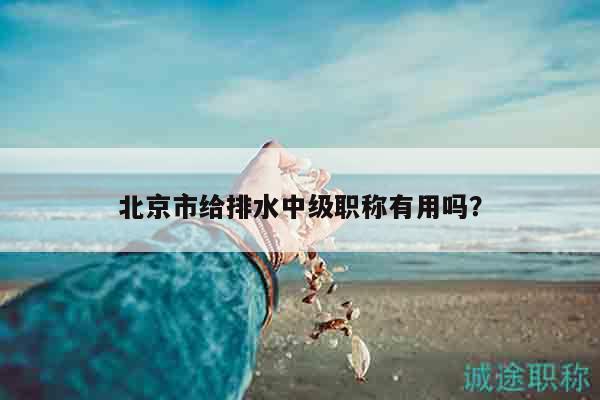 北京市给排水中级职称有用吗？