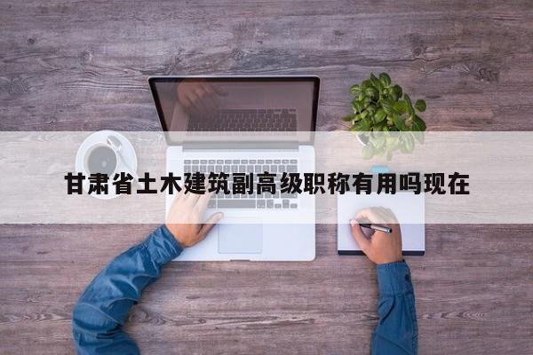 甘肃省土木建筑副高级职称有用吗现在