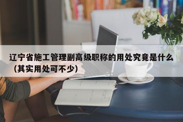辽宁省施工管理副高级职称的用处究竟是什么（其实用处可不少）