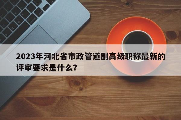 2023年河北省市政管道副高级职称最新的评审要求是什么？