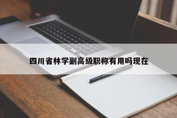 四川省林学副高级职称有用吗现在
