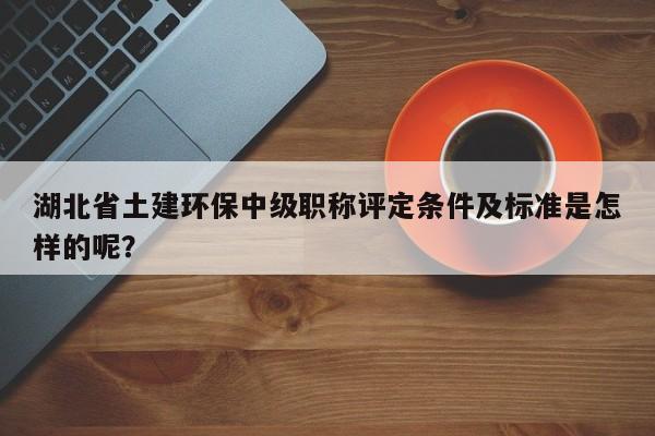 湖北省土建环保中级职称评定条件及标准是怎样的呢？