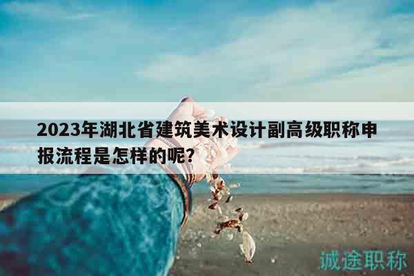 2023年湖北省建筑美术设计副高级职称申报流程是怎样的呢？