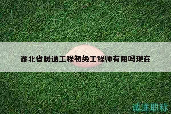 湖北省暖通工程初级工程师有用吗现在