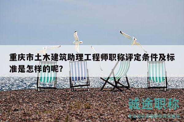 重庆市土木建筑助理工程师职称评定条件及标准是怎样的呢？