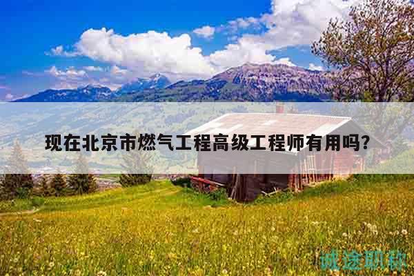 现在北京市燃气工程高级工程师有用吗？