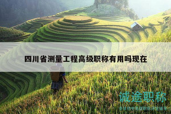 四川省测量工程高级职称有用吗现在