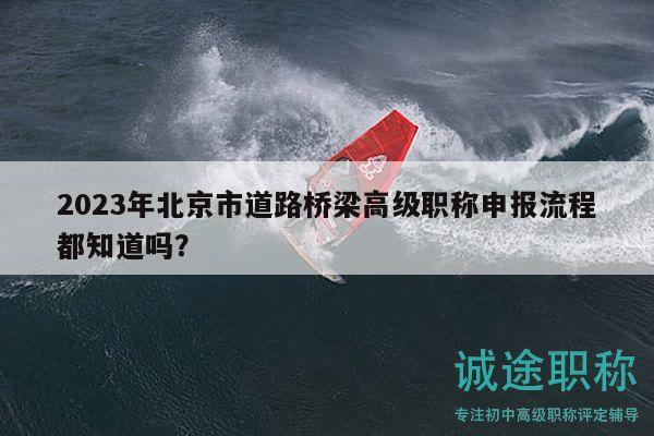 2023年北京市道路桥梁高级职称申报流程都知道吗？