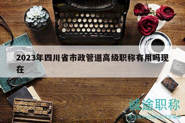 2023年四川省市政管道高级职称有用吗现在