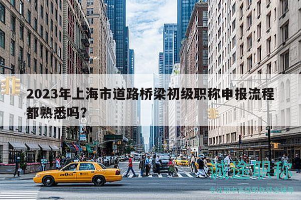 2023年上海市道路桥梁初级职称申报流程都熟悉吗？