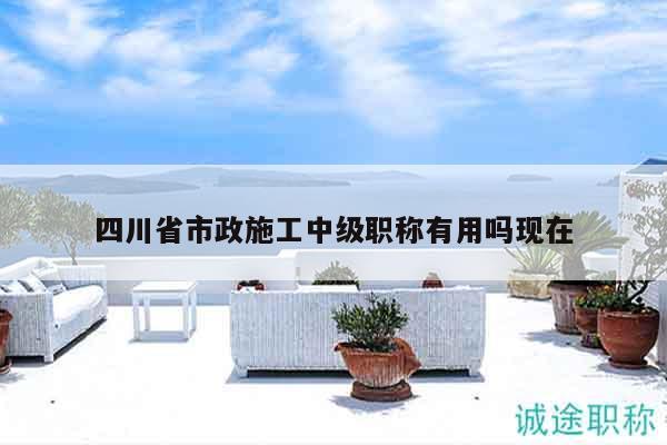 四川省市政施工中级职称有用吗现在