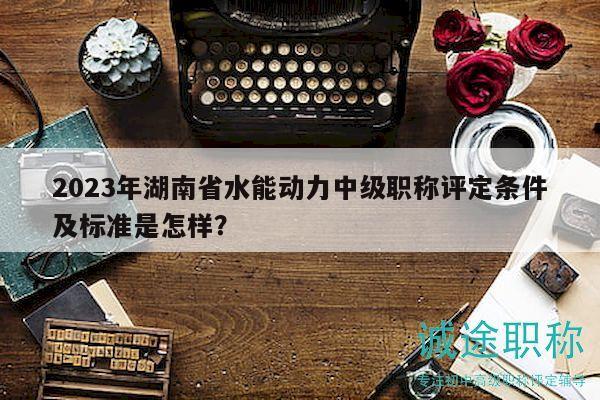 2023年湖南省水能动力中级职称评定条件及标准是怎样？