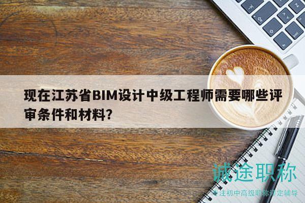 现在江苏省BIM设计中级工程师需要哪些评审条件和材料？