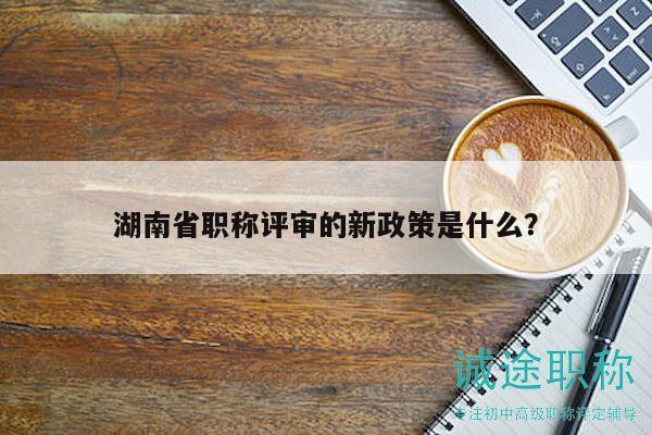 湖南省职称评审的新政策是什么？