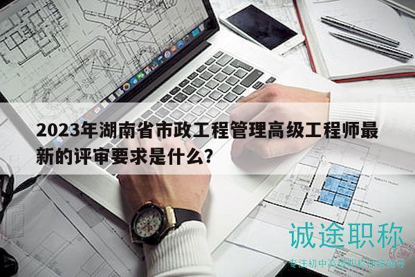 2023年湖南省市政工程管理高级工程师最新的评审要求是什么？