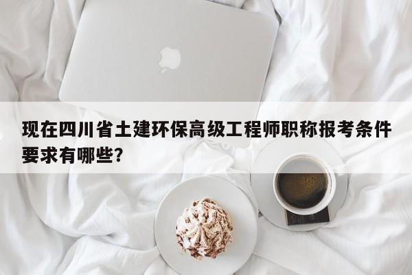 现在四川省土建环保高级工程师职称报考条件要求有哪些？