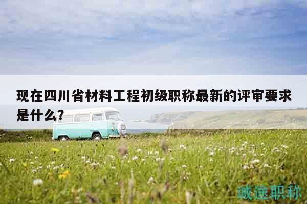 现在四川省材料工程初级职称最新的评审要求是什么？