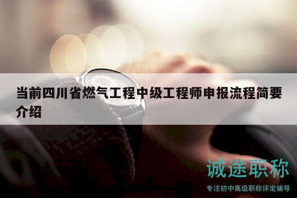 当前四川省燃气工程中级工程师申报流程简要介绍