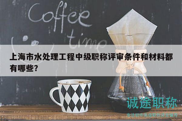 上海市水处理工程中级职称评审条件和材料都有哪些？