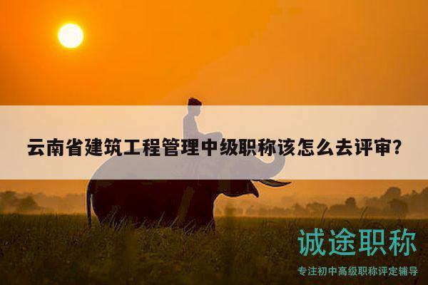 云南省建筑工程管理中级职称该怎么去评审？