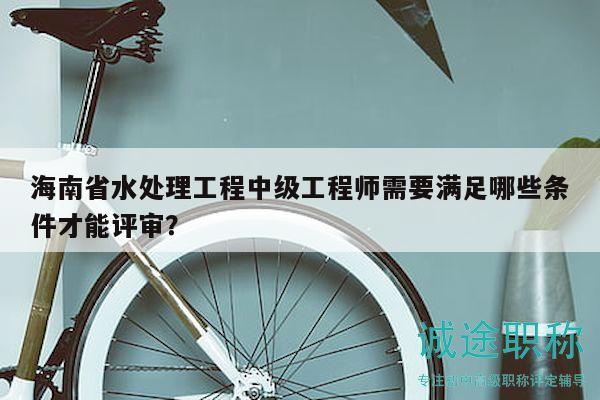 海南省水处理工程中级工程师需要满足哪些条件才能评审？